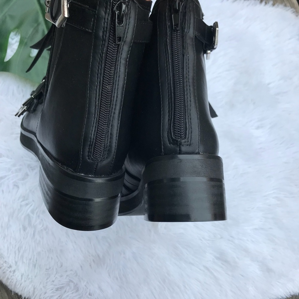 Matisse 'Turner' Kiltie Fringe Moto Buckle Boot - Picture 6 of 7